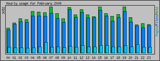 Hourly usage