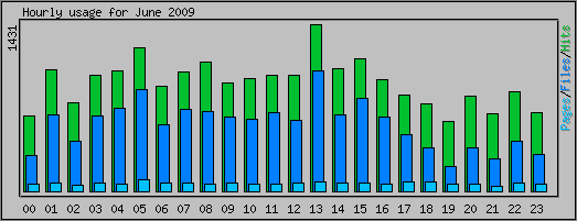 Hourly usage