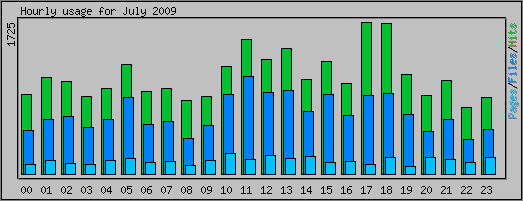 Hourly usage