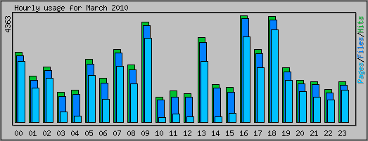 Hourly usage