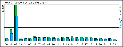Hourly usage