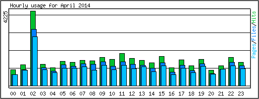 Hourly usage