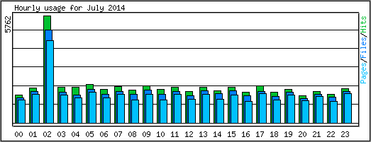 Hourly usage