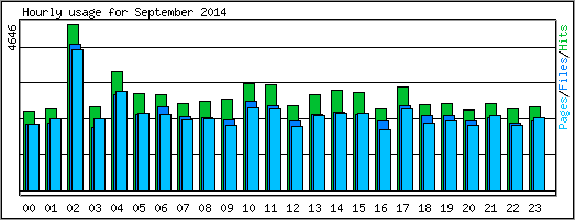 Hourly usage