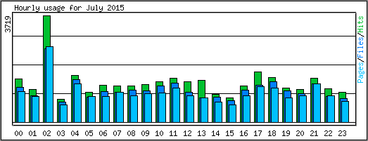 Hourly usage