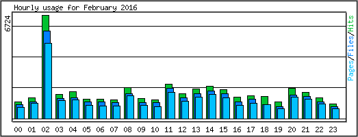 Hourly usage