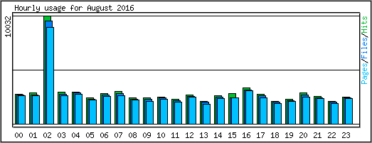Hourly usage