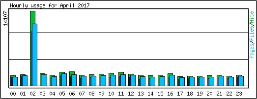Hourly usage